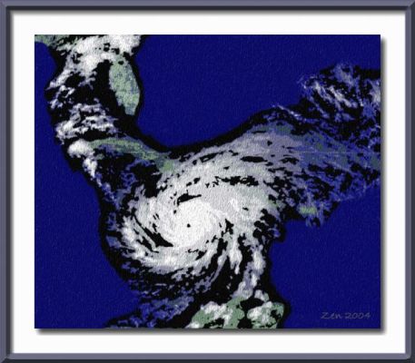 Hurricane Ivan, Woodcut