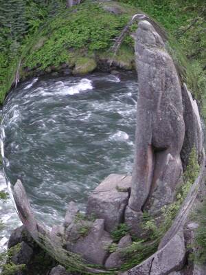 Rock Statue, Eye of Rushing Waters